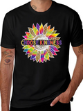 Choose Kindness Sunflower Graphic Tee