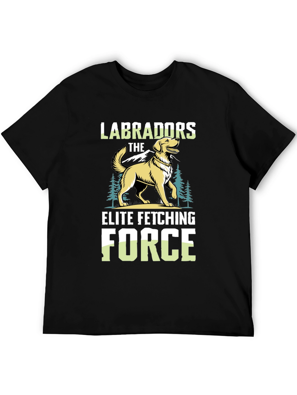 Labradors Elite Fetching Force Graphic T-Shirt