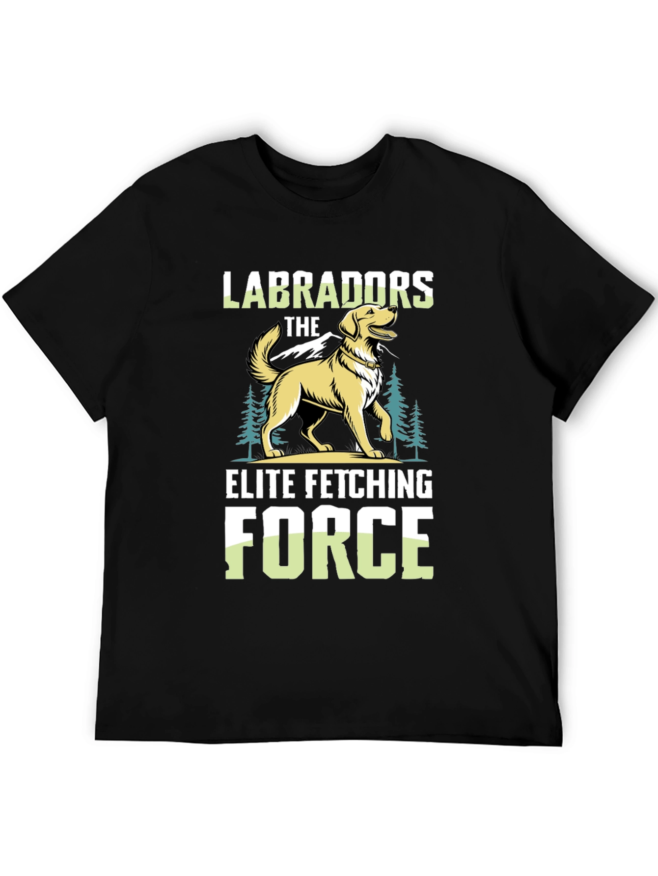 Labradors Elite Fetching Force Graphic T-Shirt