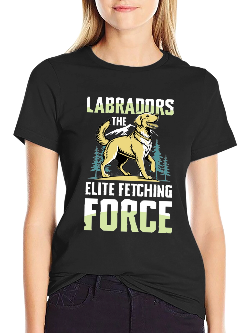 Labradors Elite Fetching Force Graphic T-Shirt
