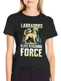 Labradors Elite Fetching Force Graphic T-Shirt