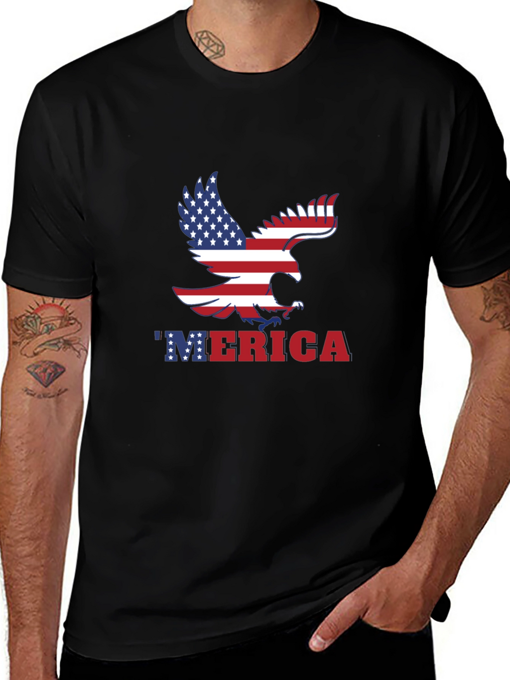 American Eagle Flag T-Shirt