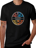 Ghana Africa Palm Tee - Tropical Graphic T-Shirt