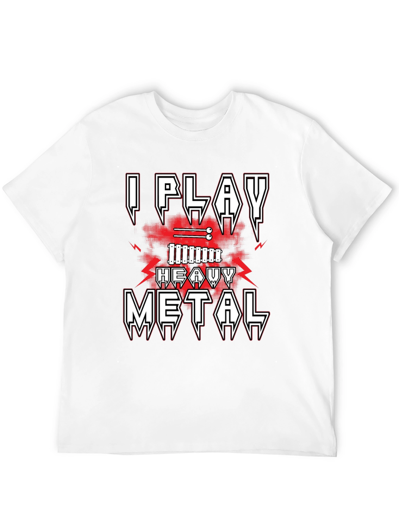 I Play Heavy Metal T-Shirt - Musician Tee