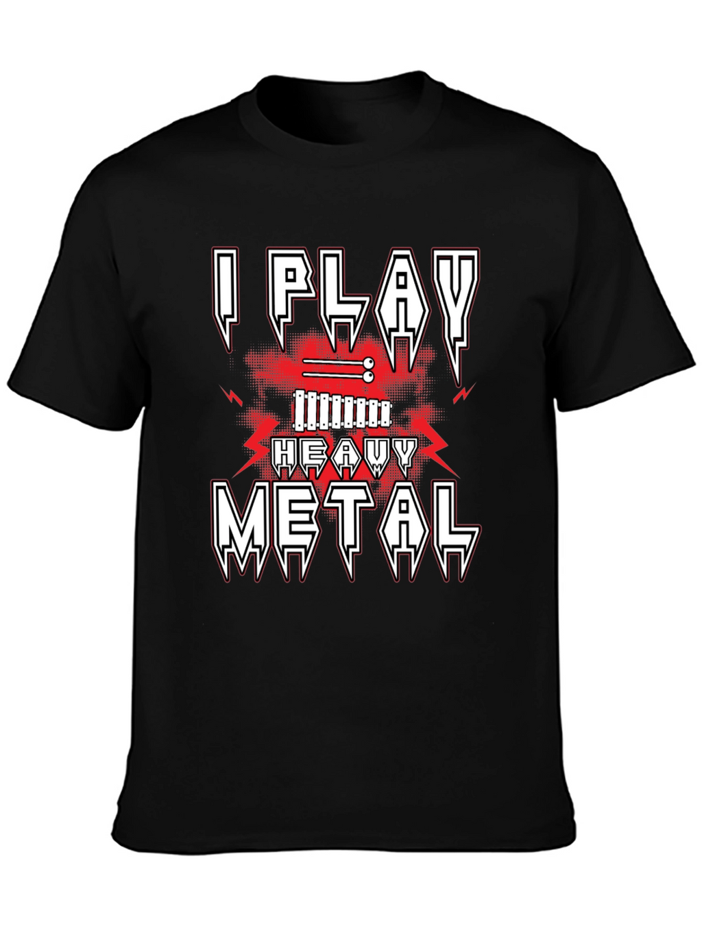 I Play Heavy Metal T-Shirt - Musician Tee