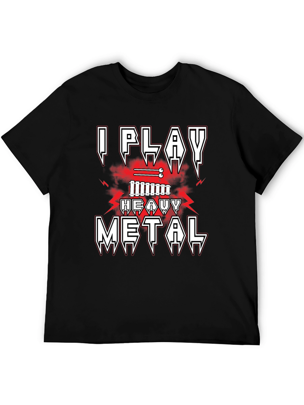 I Play Heavy Metal T-Shirt - Musician Tee