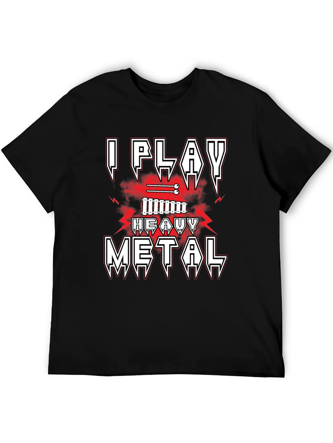 I Play Heavy Metal T-Shirt - Musician Tee
