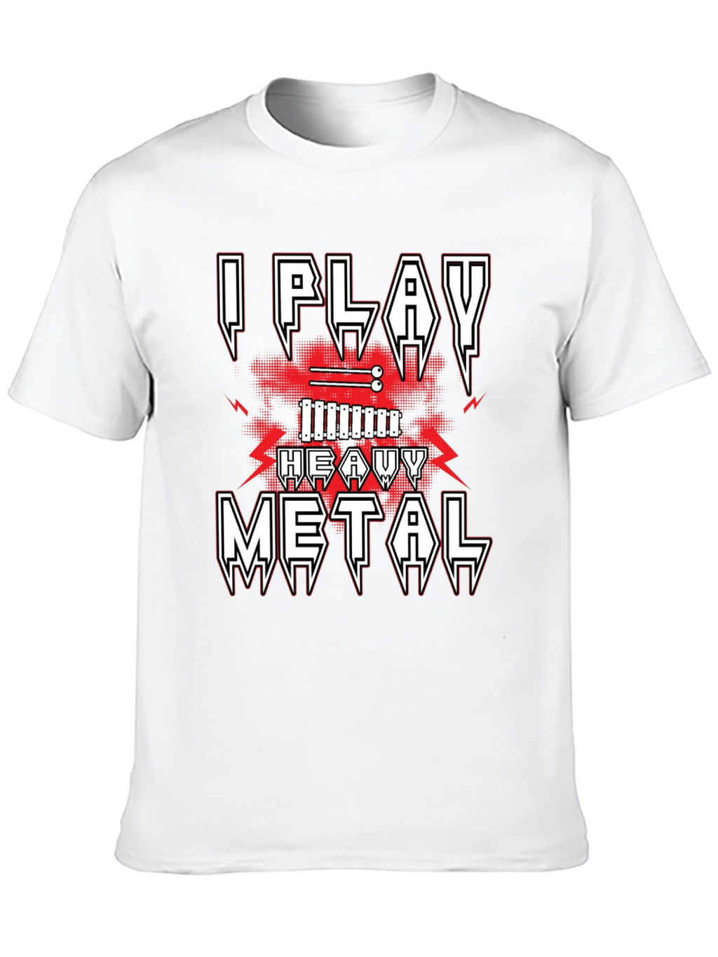 I Play Heavy Metal T-Shirt - Musician Tee