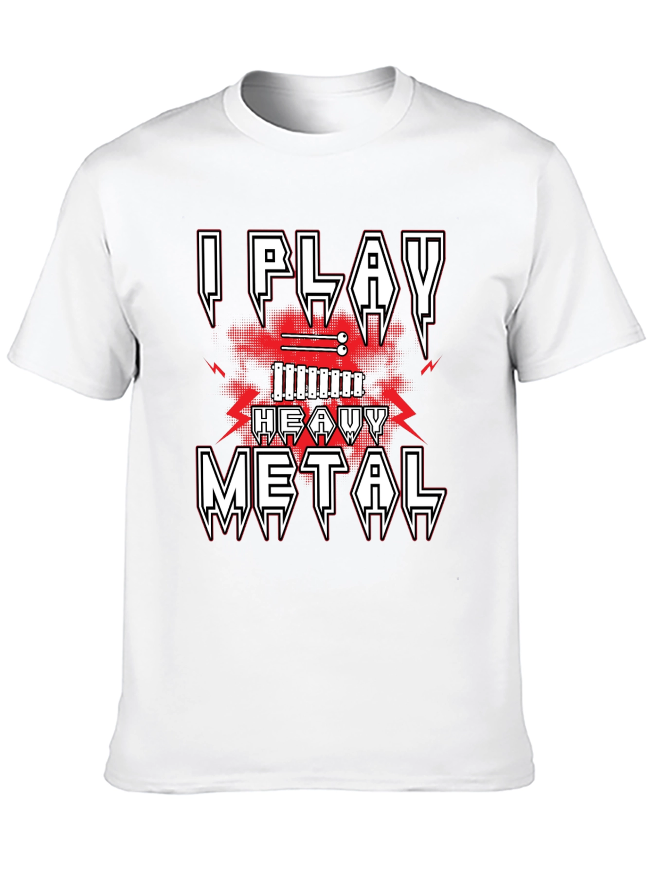 I Play Heavy Metal T-Shirt - Musician Tee