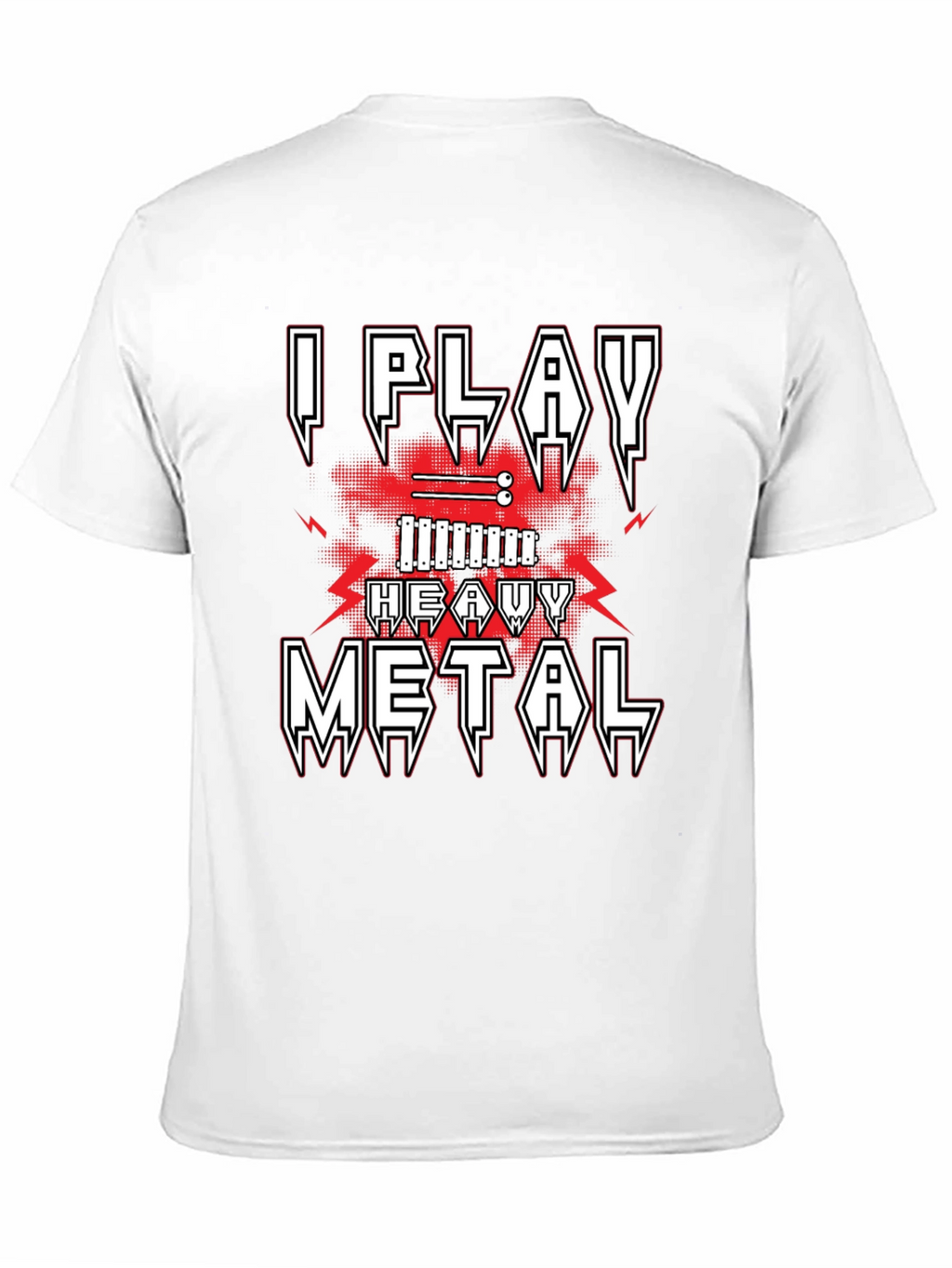 I Play Heavy Metal T-Shirt - Musician Tee