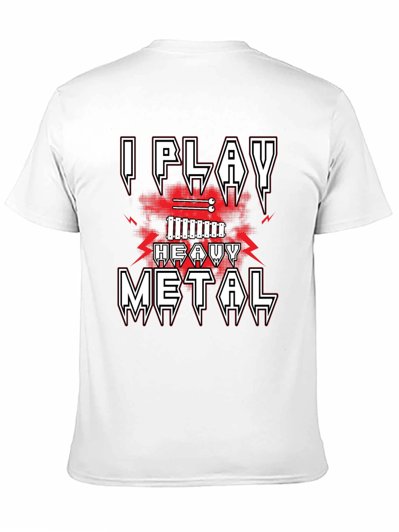 I Play Heavy Metal T-Shirt - Musician Tee