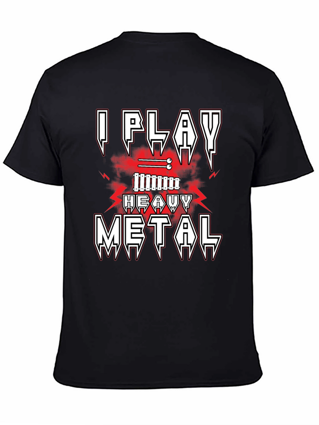 I Play Heavy Metal T-Shirt - Musician Tee