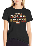 Total Solar Eclipse 2024 T-Shirt - Event Souvenir