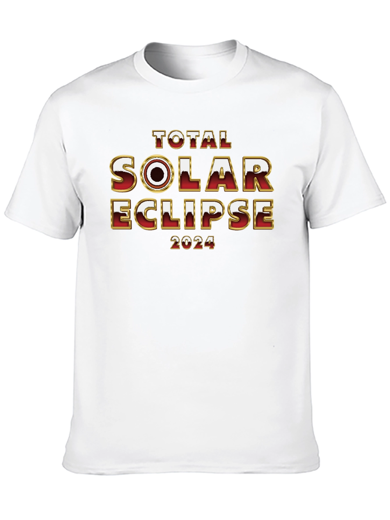 Total Solar Eclipse 2024 T-Shirt - Event Souvenir