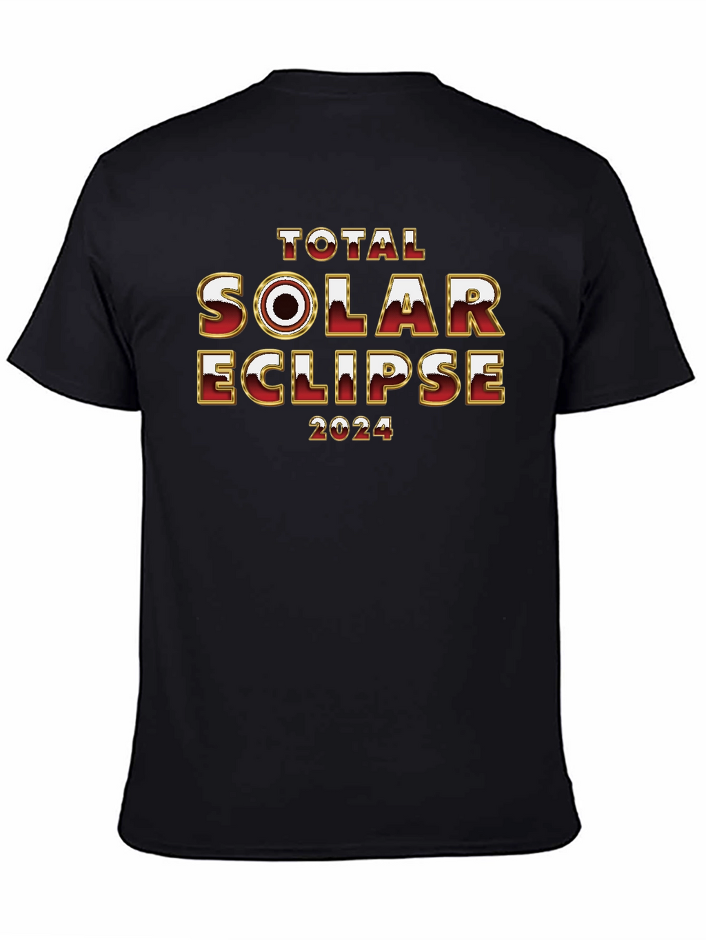Total Solar Eclipse 2024 T-Shirt - Event Souvenir