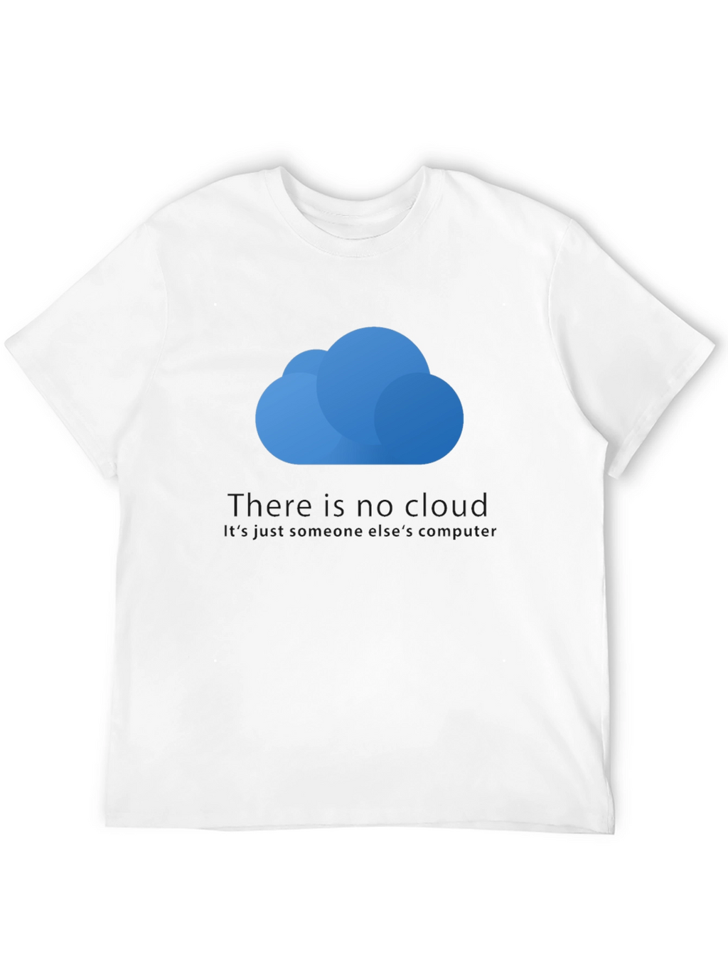Cloud Computer T-Shirt - Tech Geek Style