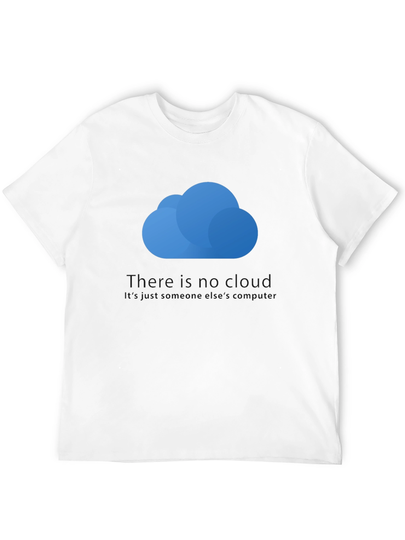 Cloud Computer T-Shirt - Tech Geek Style