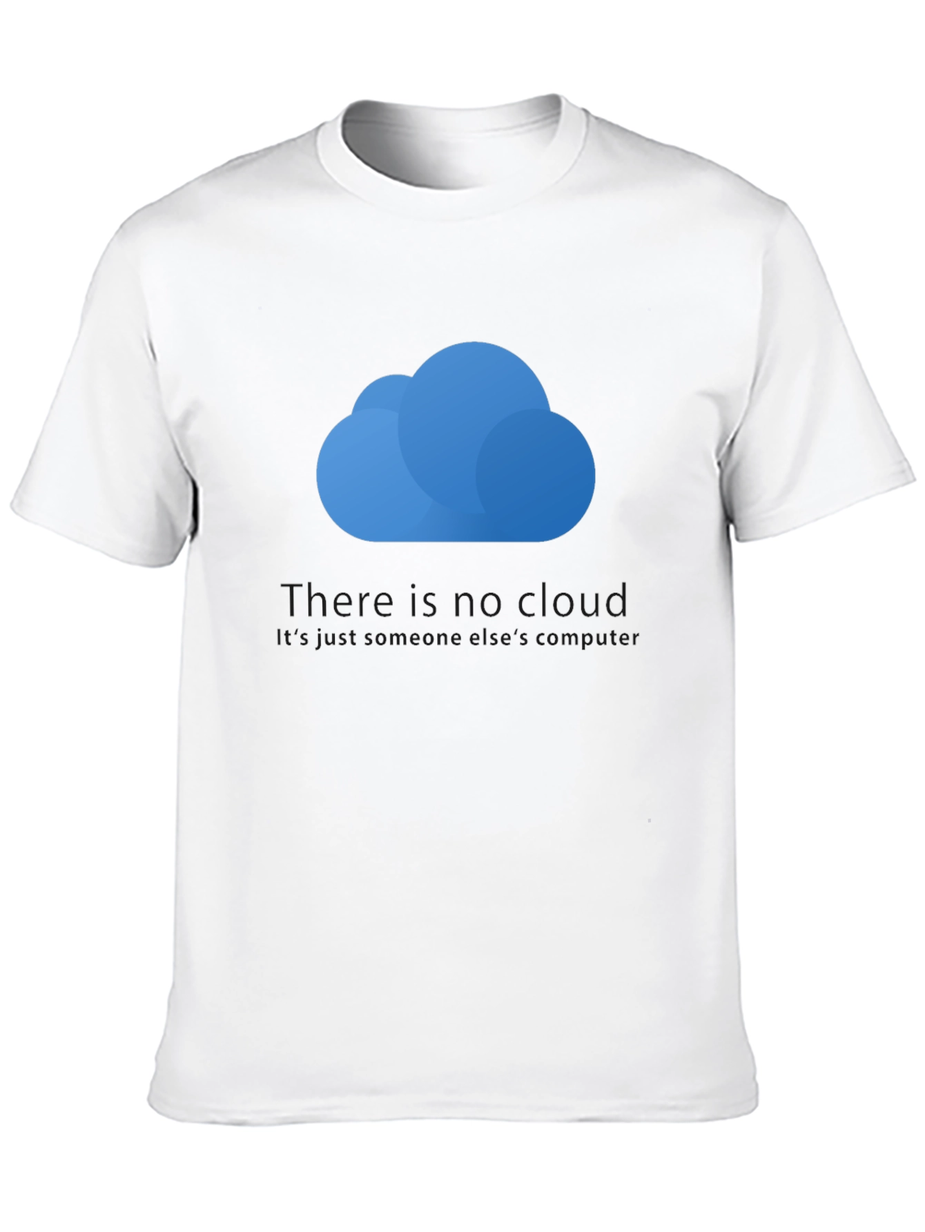 Cloud Computer T-Shirt - Tech Geek Style