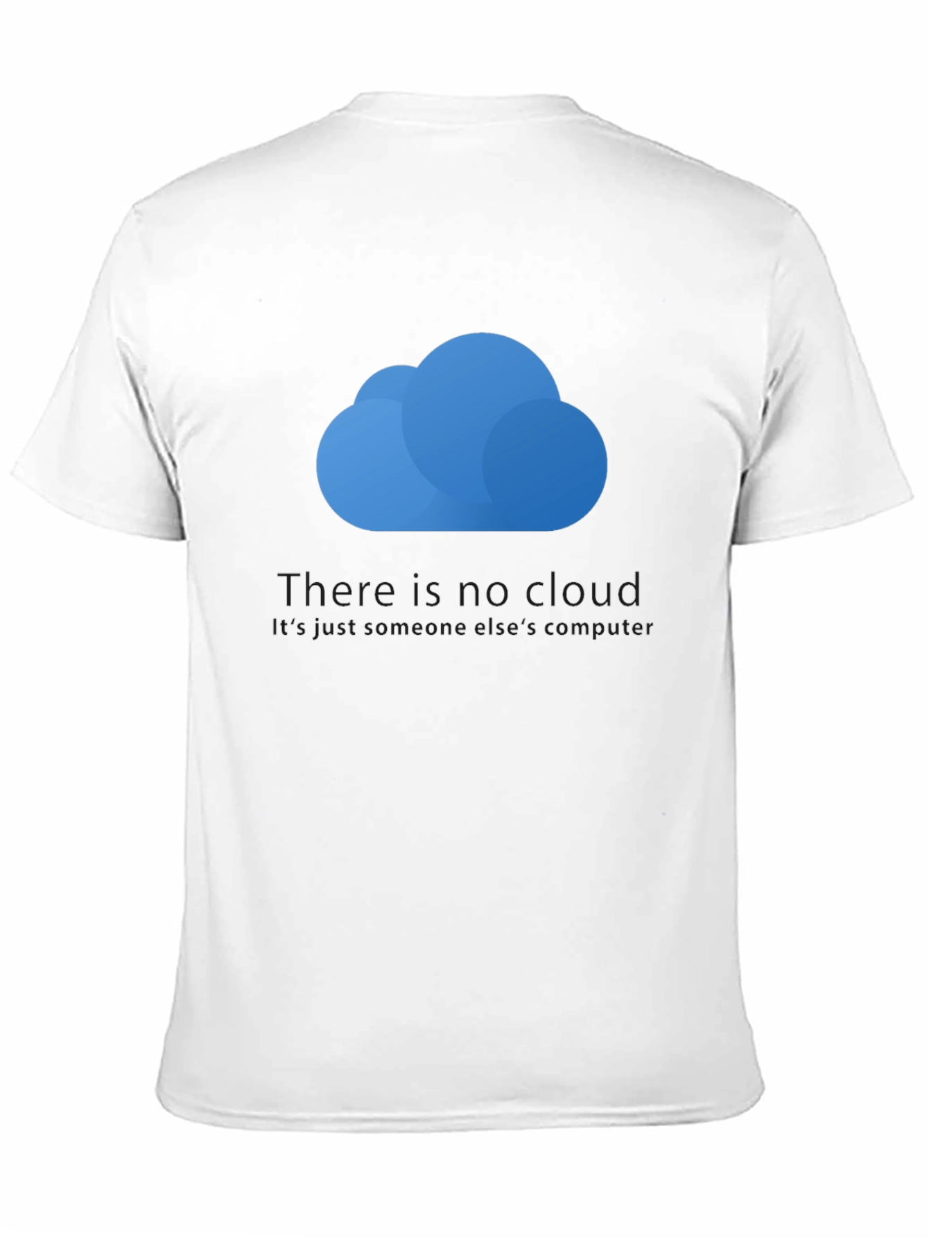 Cloud Computer T-Shirt - Tech Geek Style