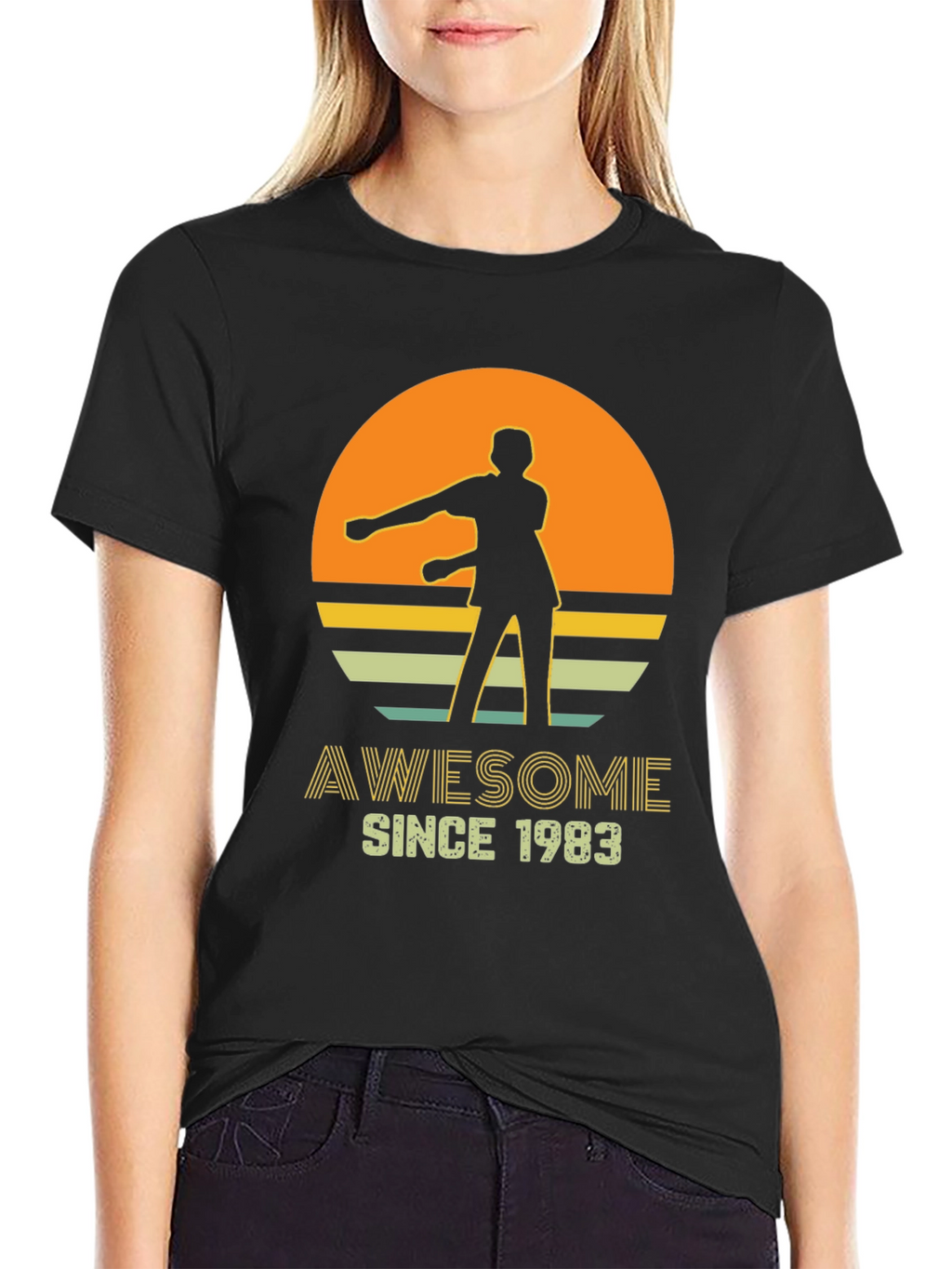 Awesome Since 1983 Retro Style T-Shirt
