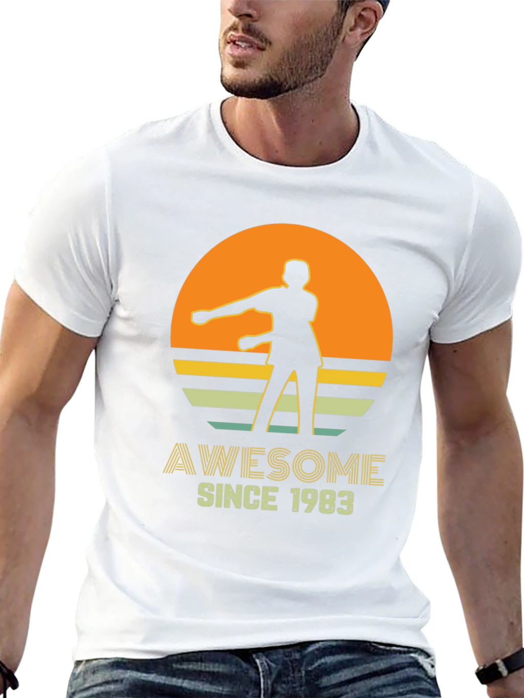 Awesome Since 1983 Retro Style T-Shirt