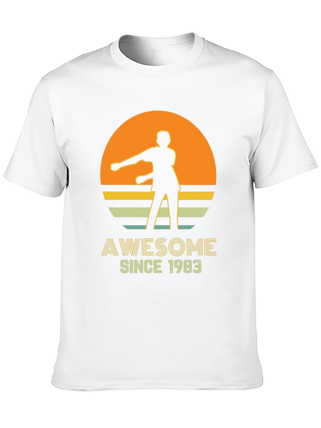 Awesome Since 1983 Retro Style T-Shirt