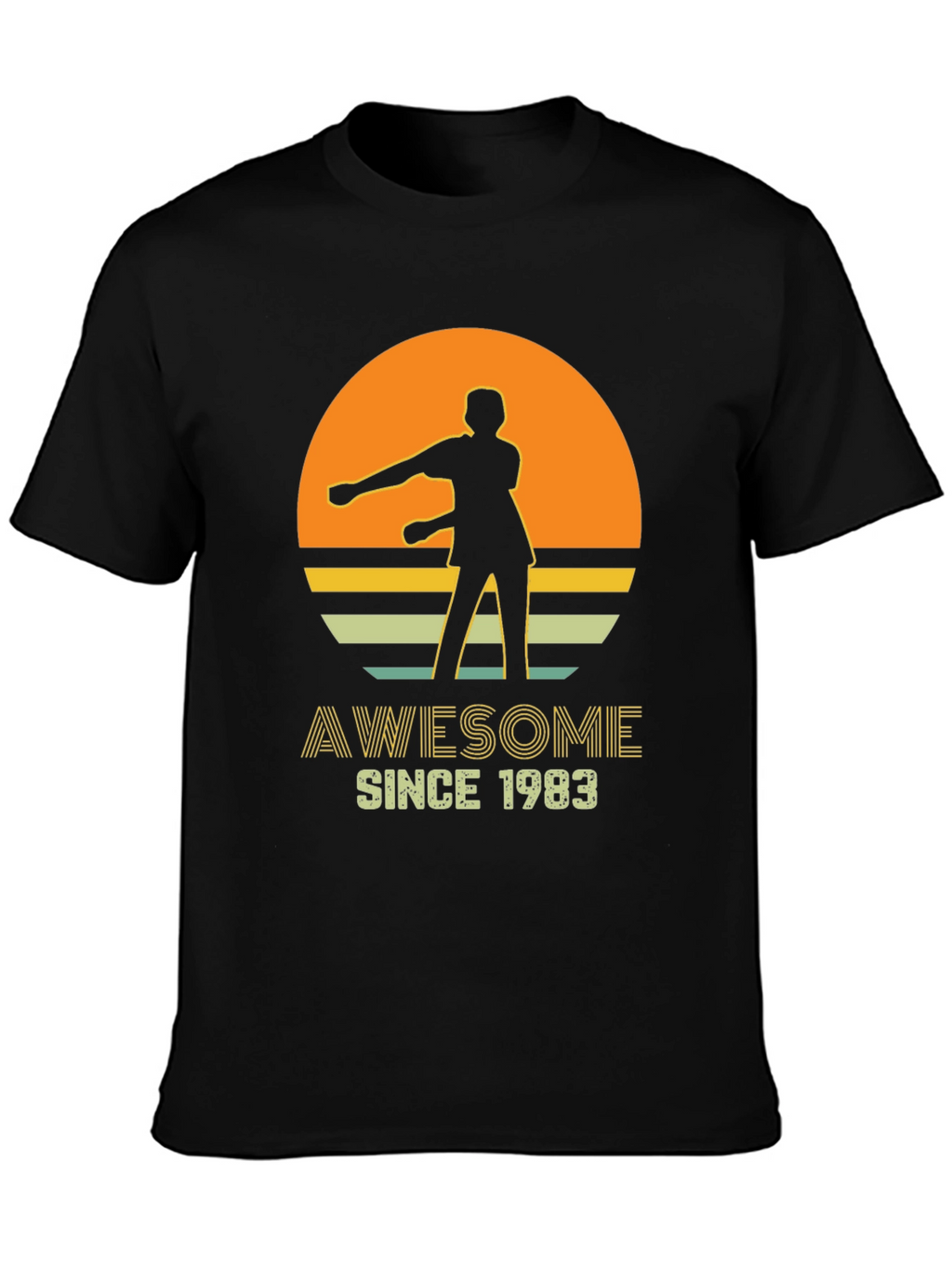 Awesome Since 1983 Retro Style T-Shirt