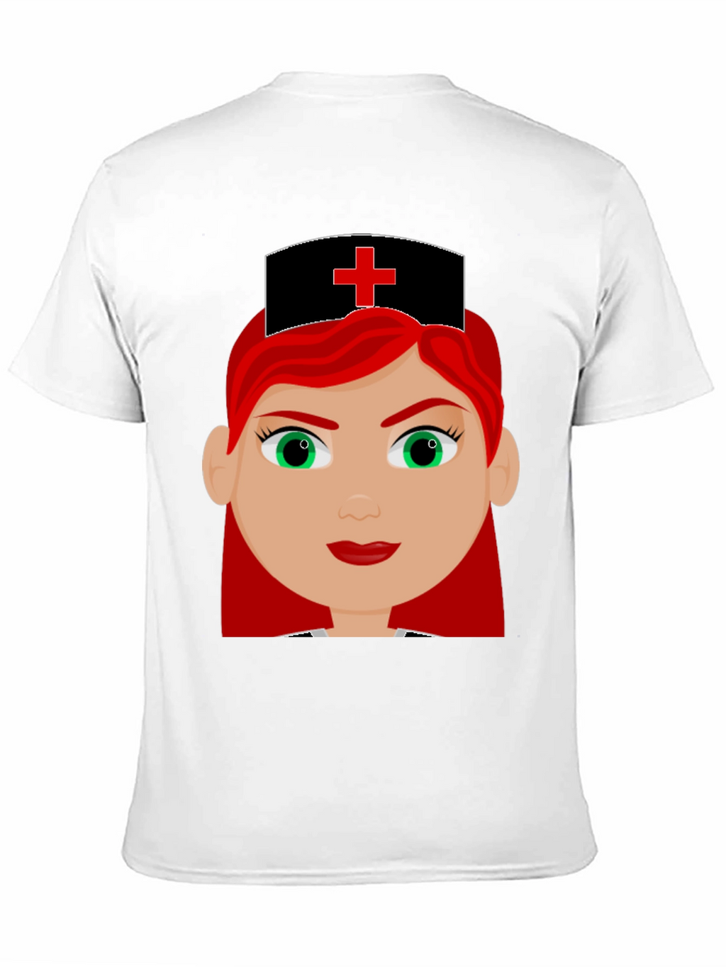Nurse Cartoon Graphic T-Shirt
