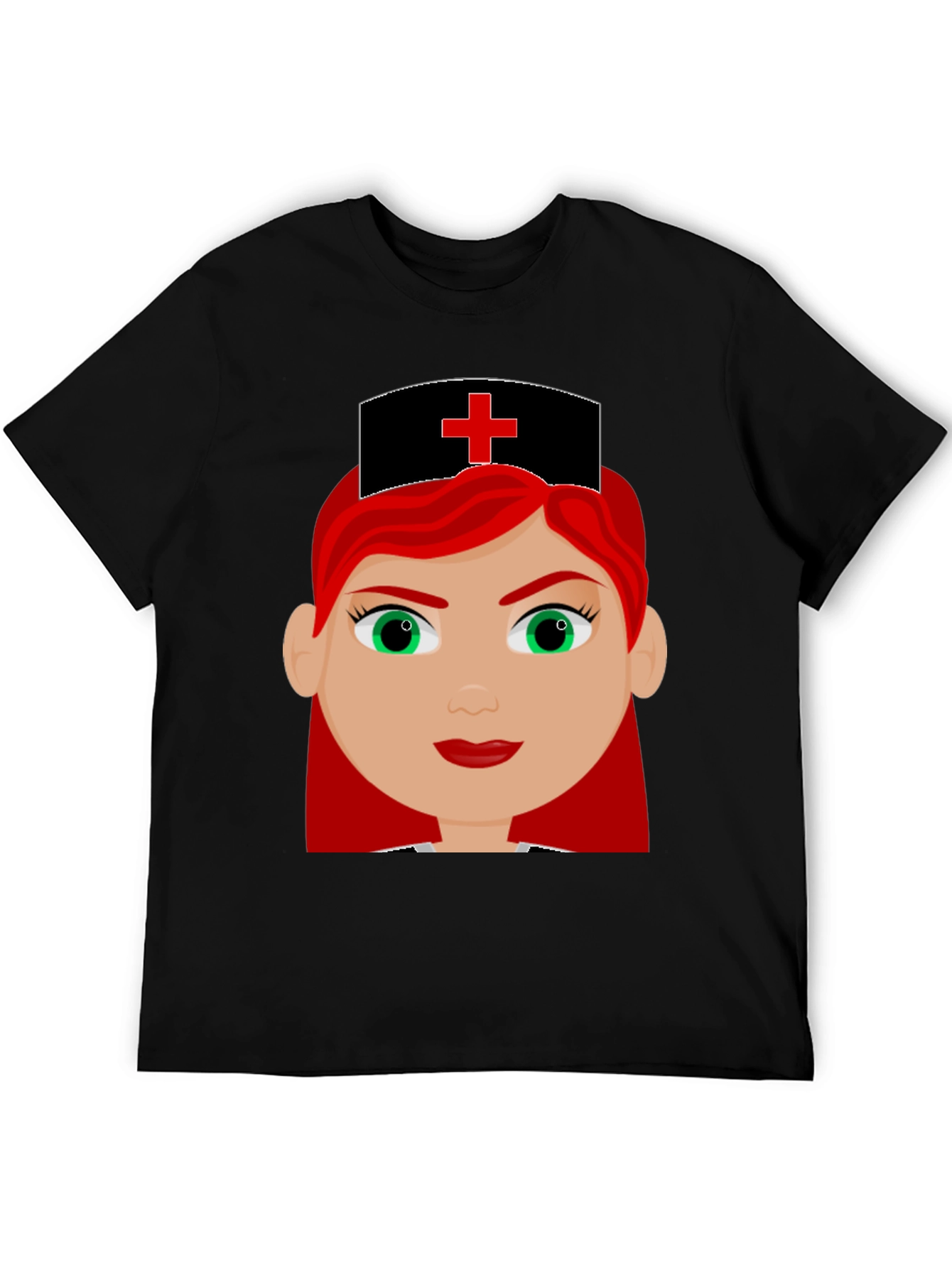 Nurse Cartoon Graphic T-Shirt