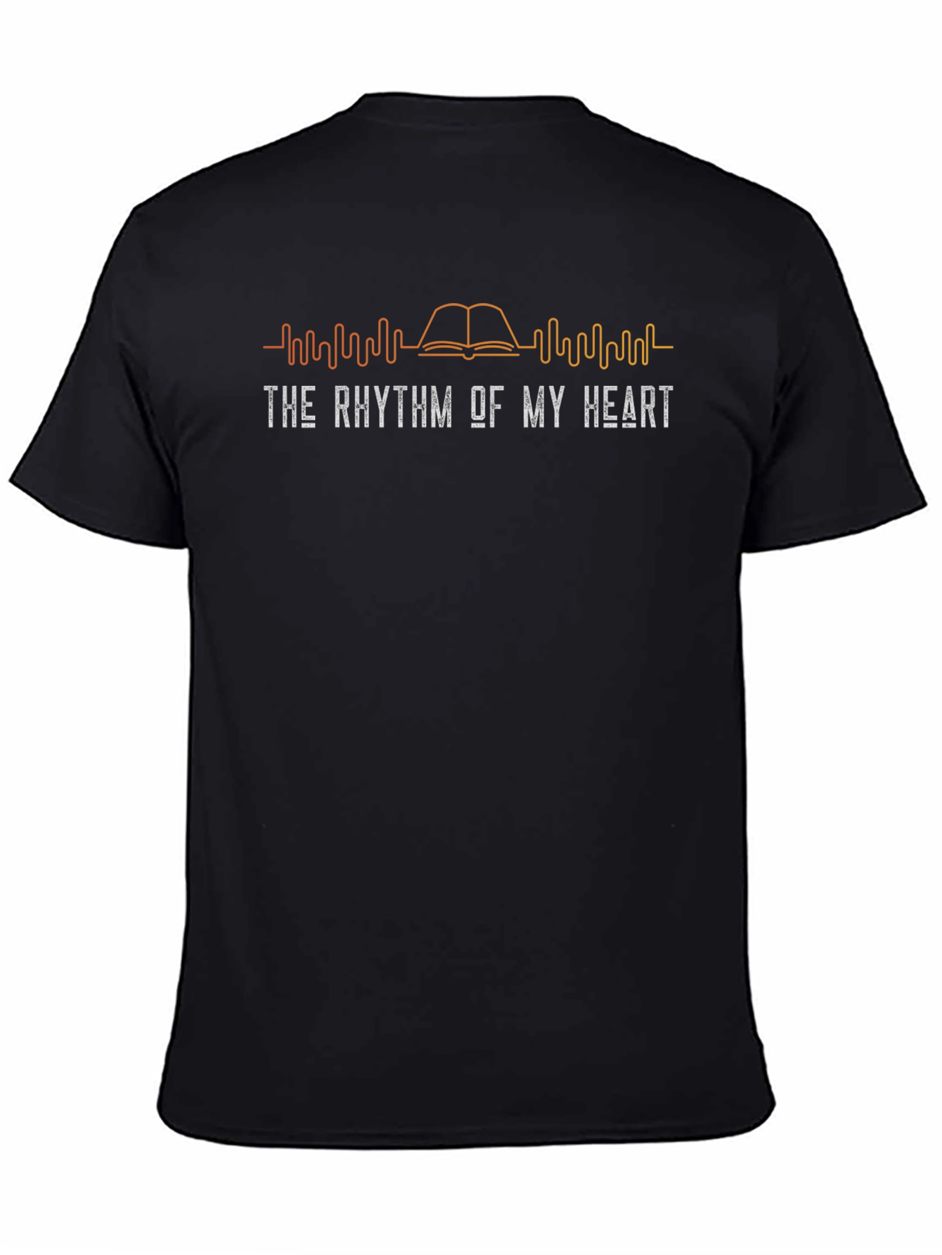 The Rhythm of My Heart Book Lover T-Shirt