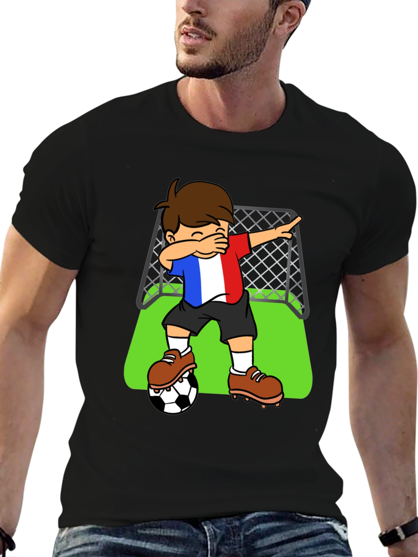 France Soccer Dab T-Shirt - Youth Fan Gear