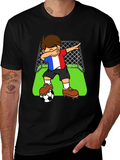 France Soccer Dab T-Shirt - Youth Fan Gear