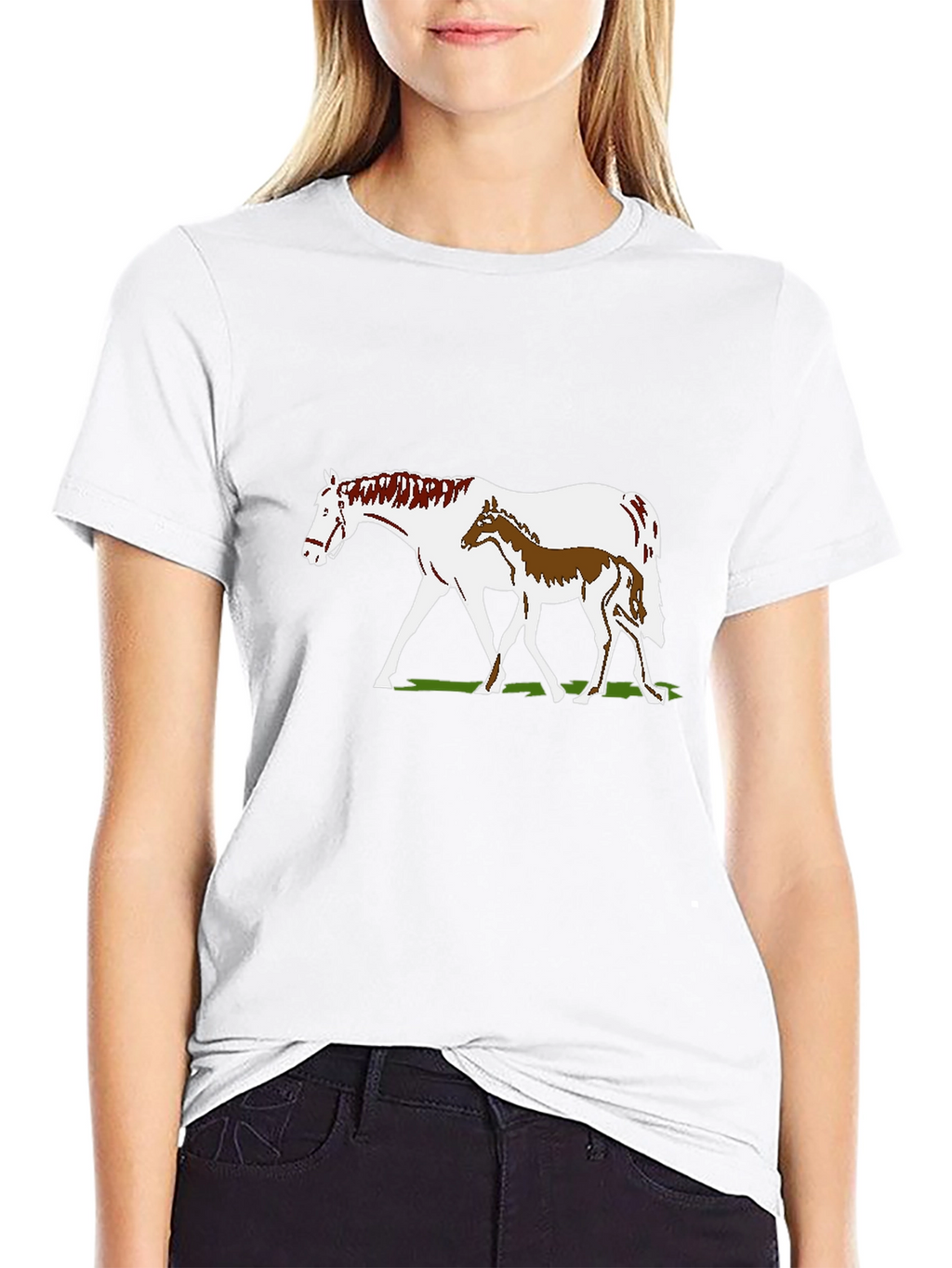 Horse and Foal Graphic Tee
