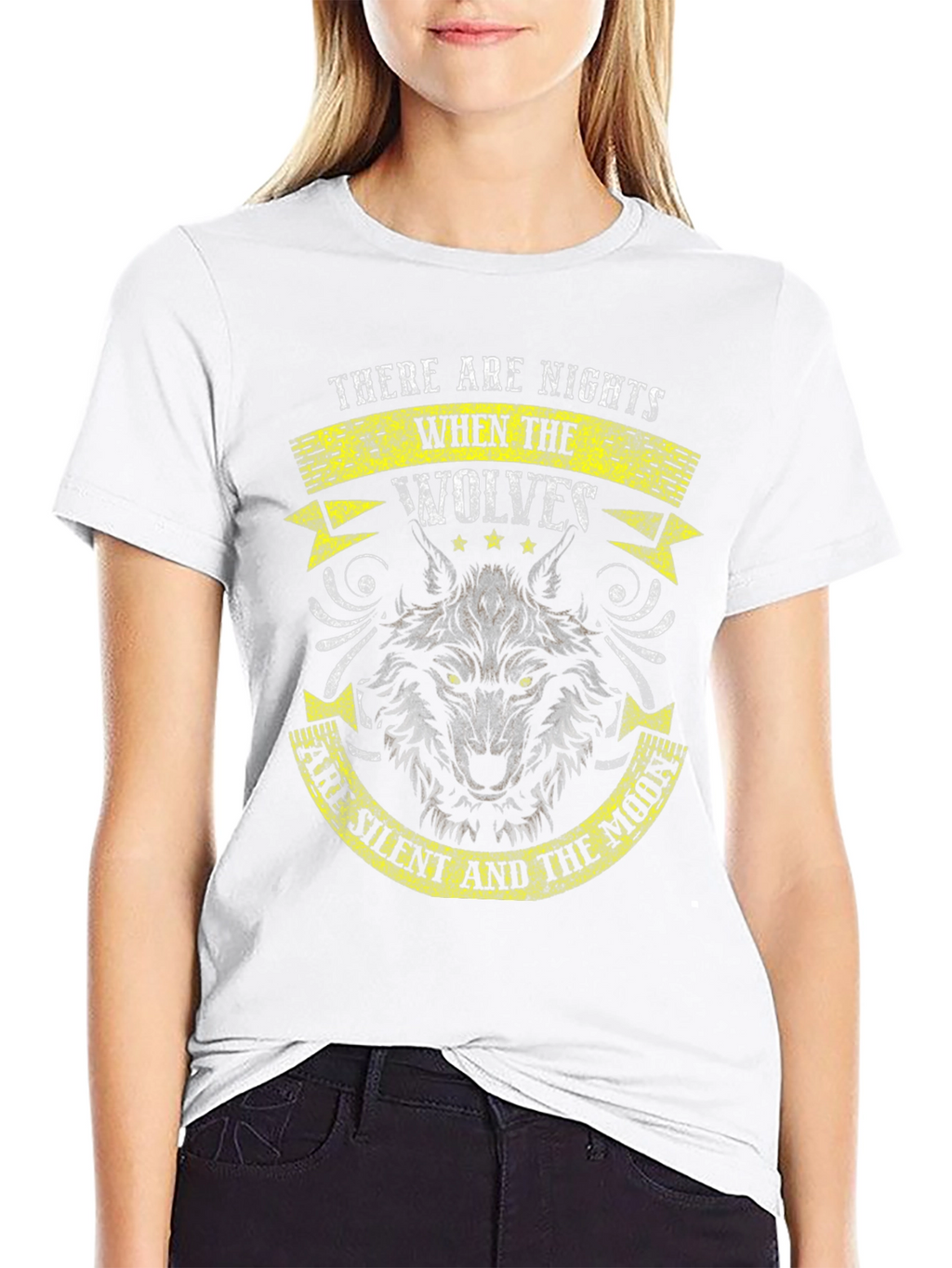 Wolves Silent Moon T-Shirt
