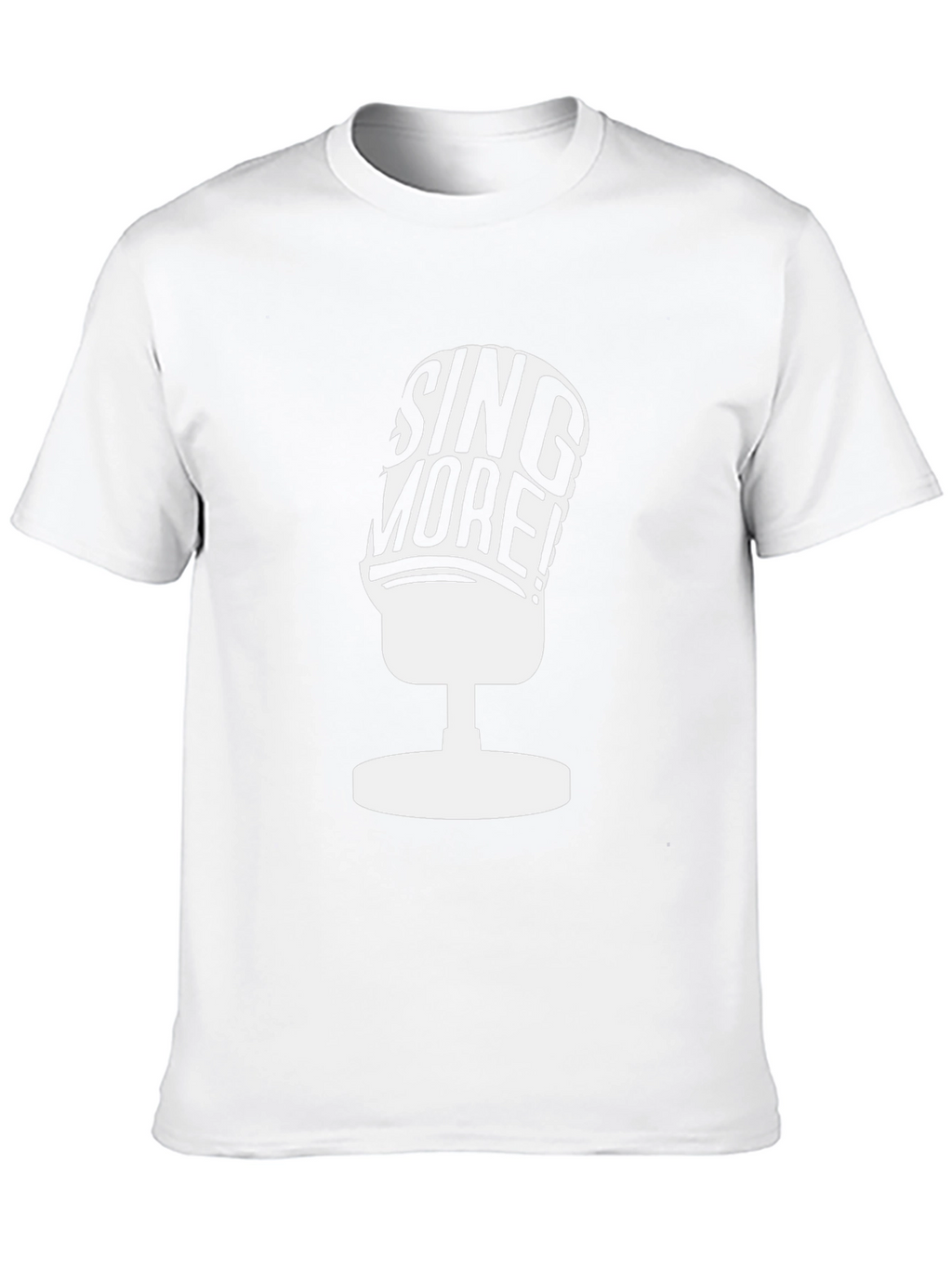 Sing More Graphic Tee - Black