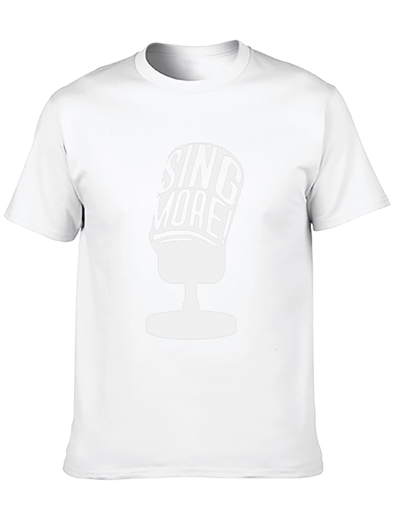 Sing More Graphic Tee - Black