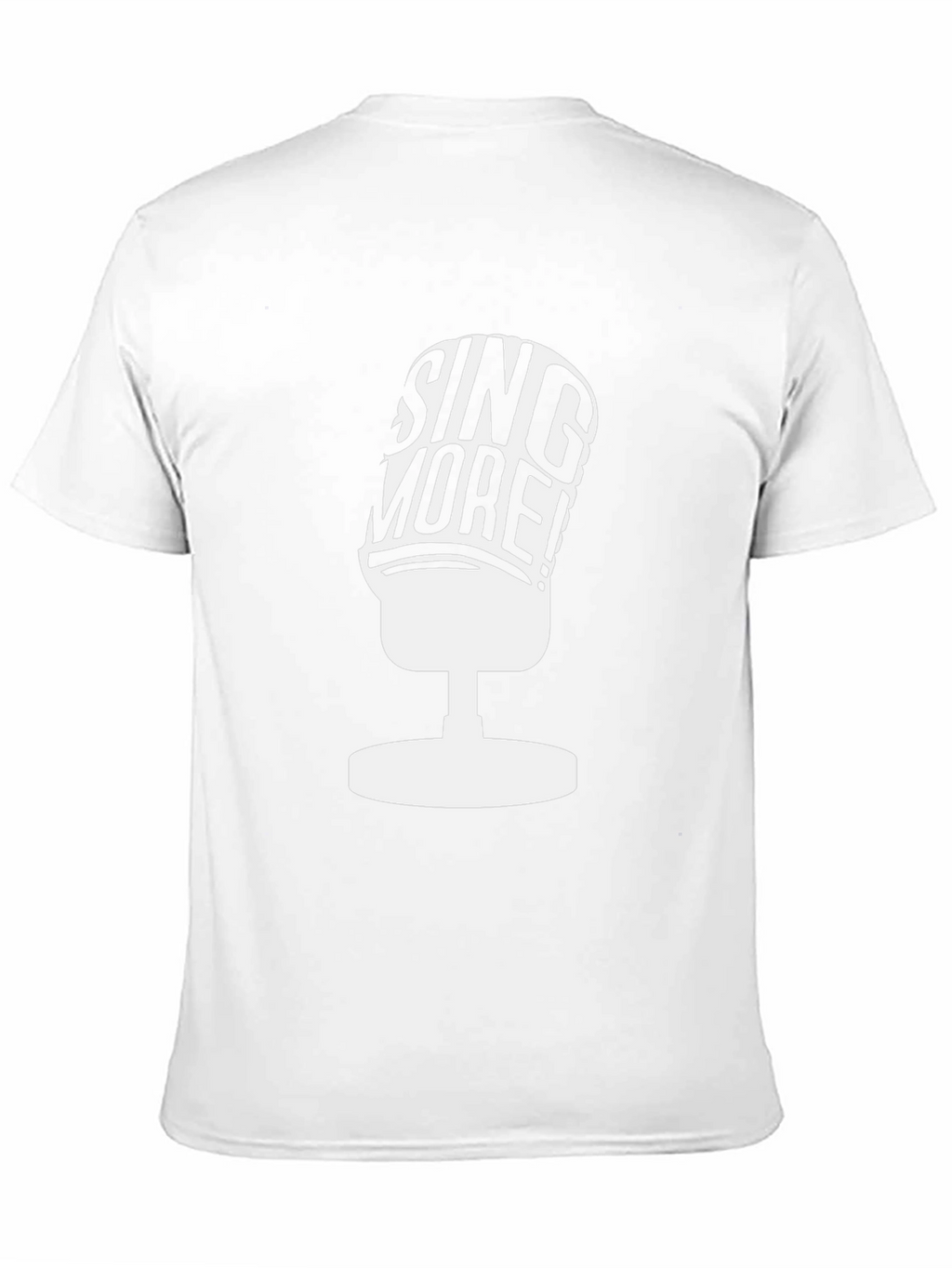 Sing More Graphic Tee - Black