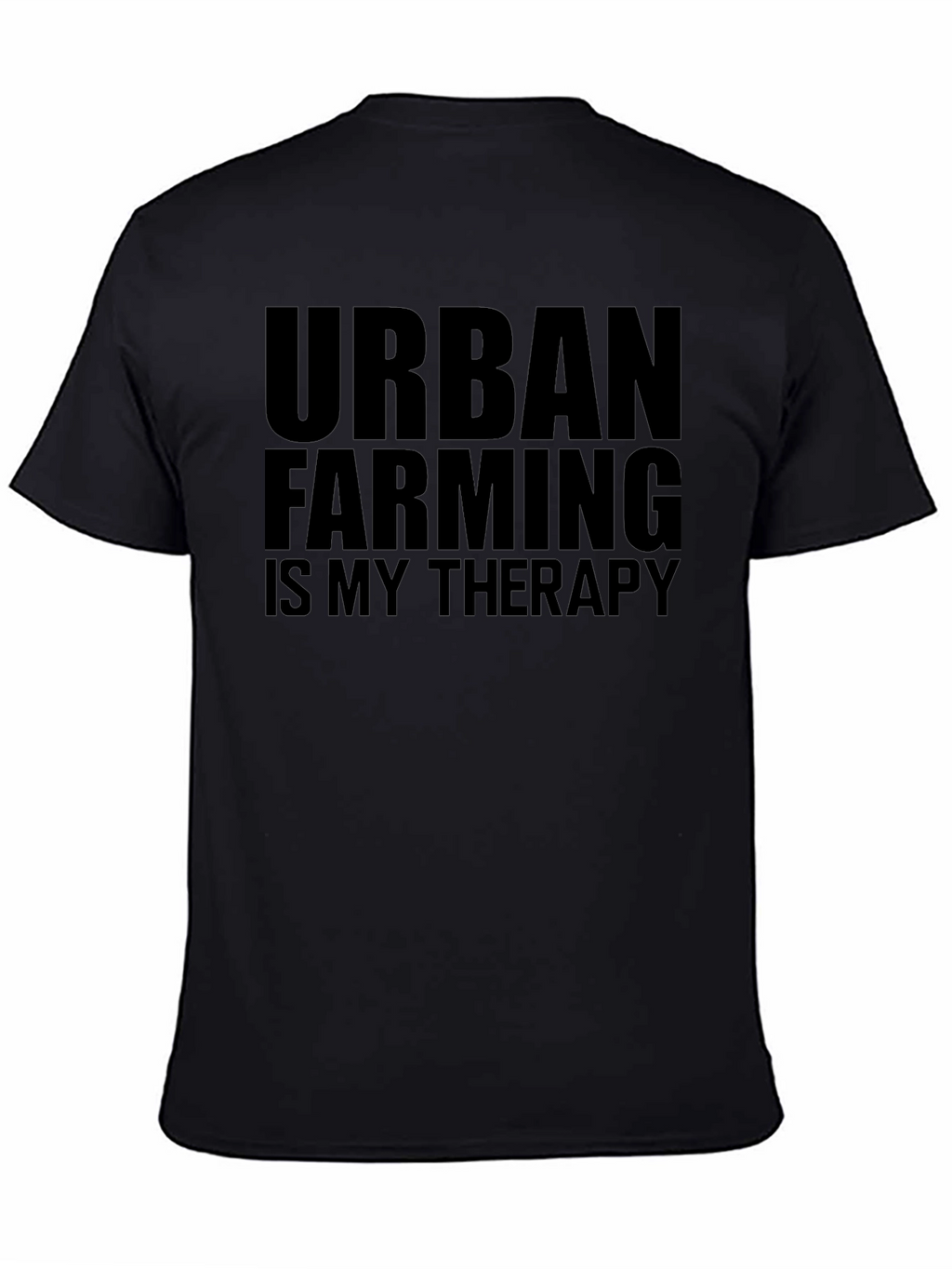 Urban Farming Therapy Black Tee