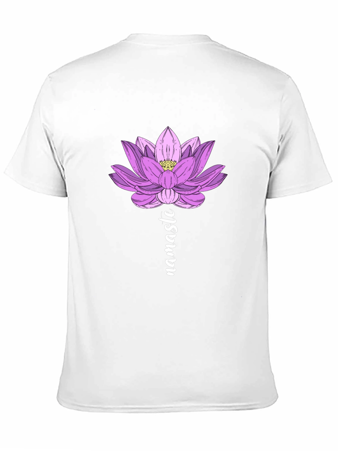 Lotus Namaste Graphic T-Shirt - Yoga Inspired Design