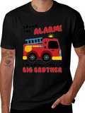 Big Brother Firetruck Announcement T-Shirt