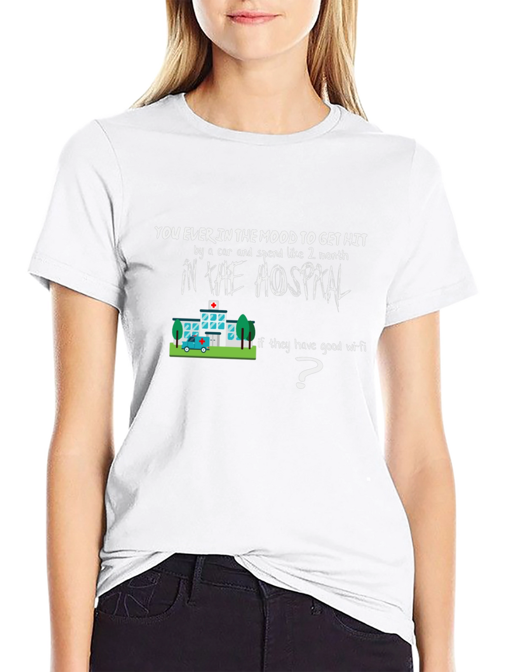 Humorous Hospital Wi-Fi T-Shirt