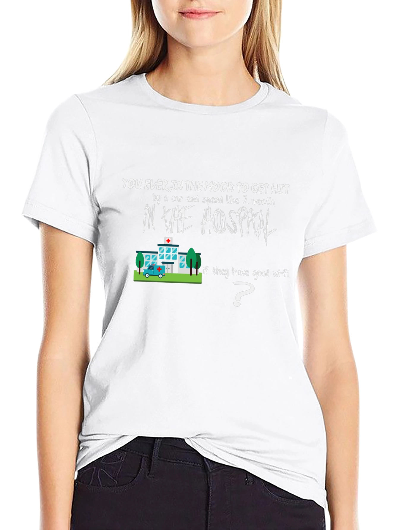 Humorous Hospital Wi-Fi T-Shirt