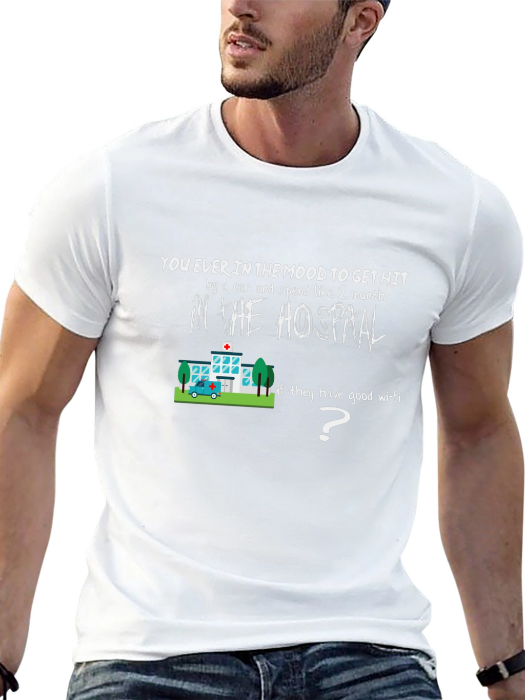 Humorous Hospital Wi-Fi T-Shirt