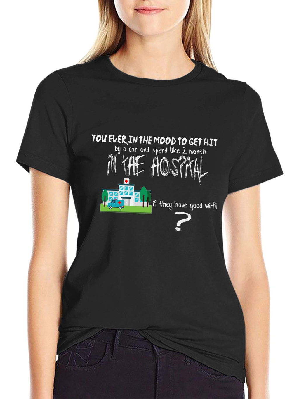 Humorous Hospital Wi-Fi T-Shirt