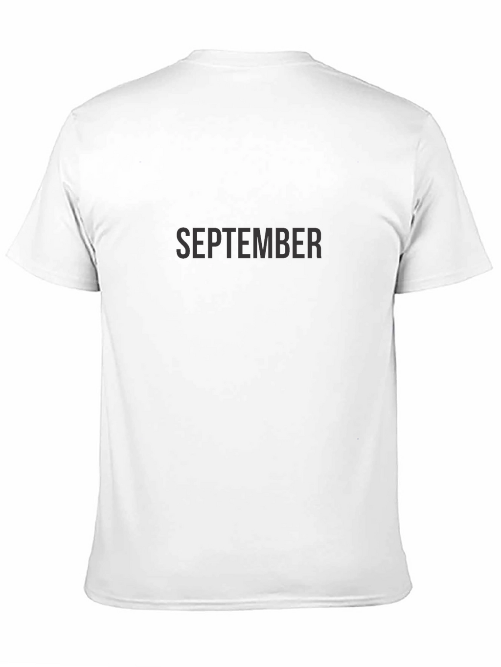 September Graphic T-Shirt - Casual Cotton Tee