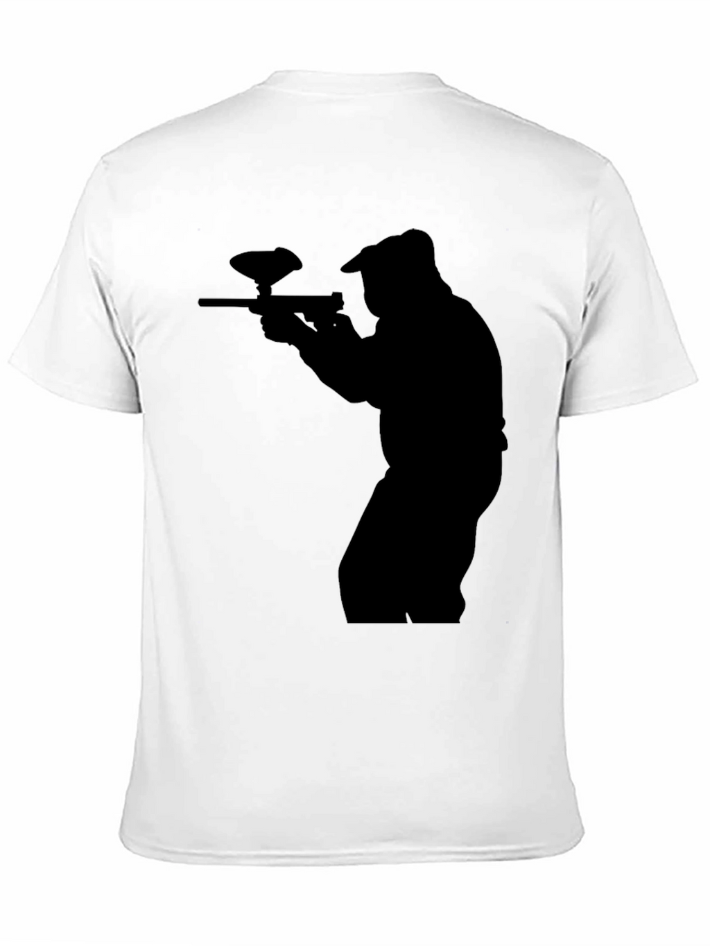 Paintball Silhouette Black T-Shirt