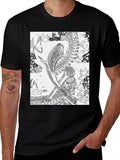 Monochrome Graphic Print Tee