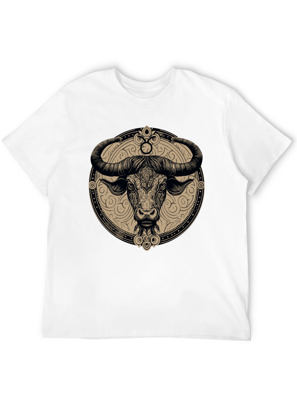 Taurus Zodiac Black T-Shirt