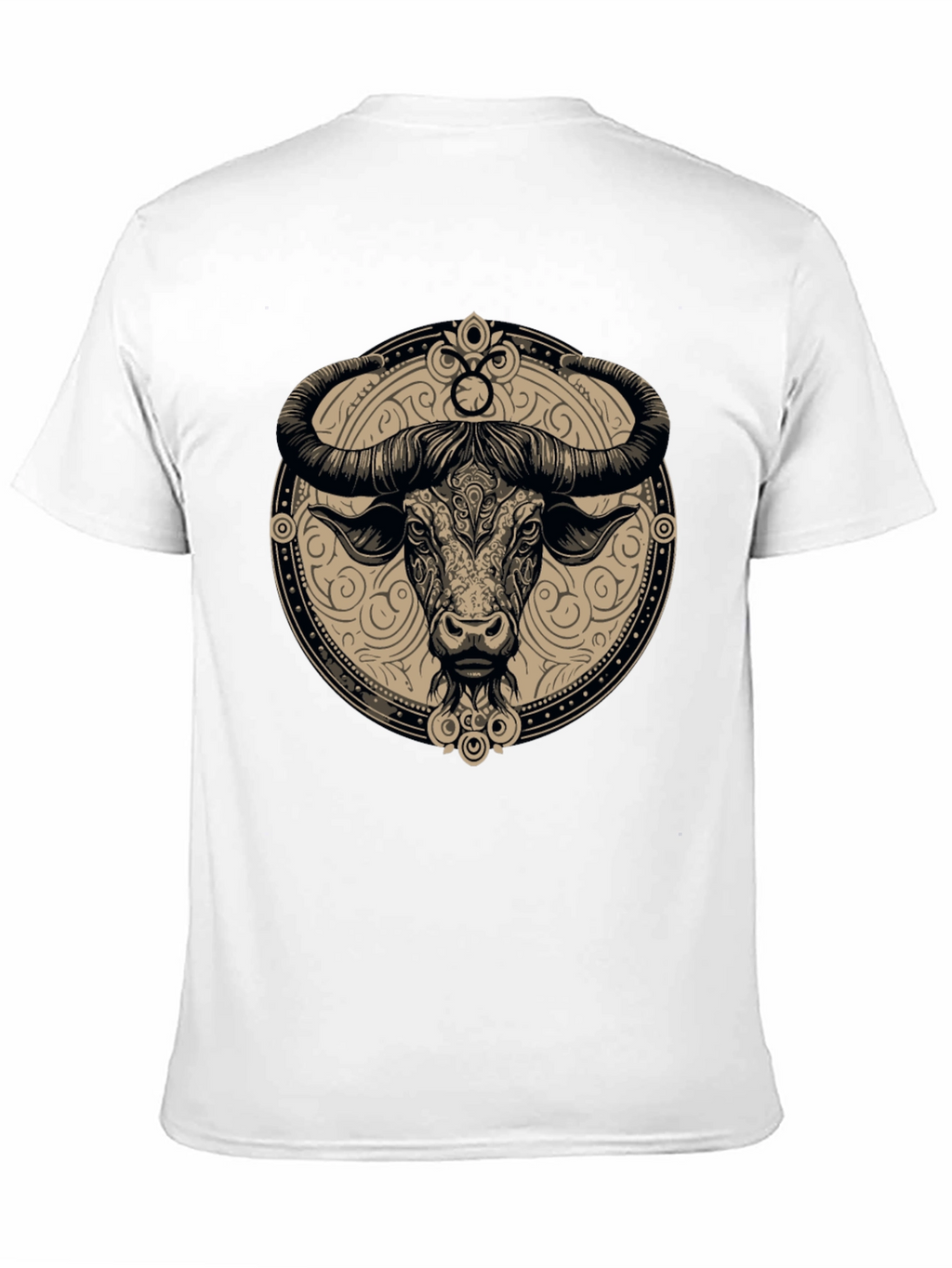 Taurus Zodiac Black T-Shirt
