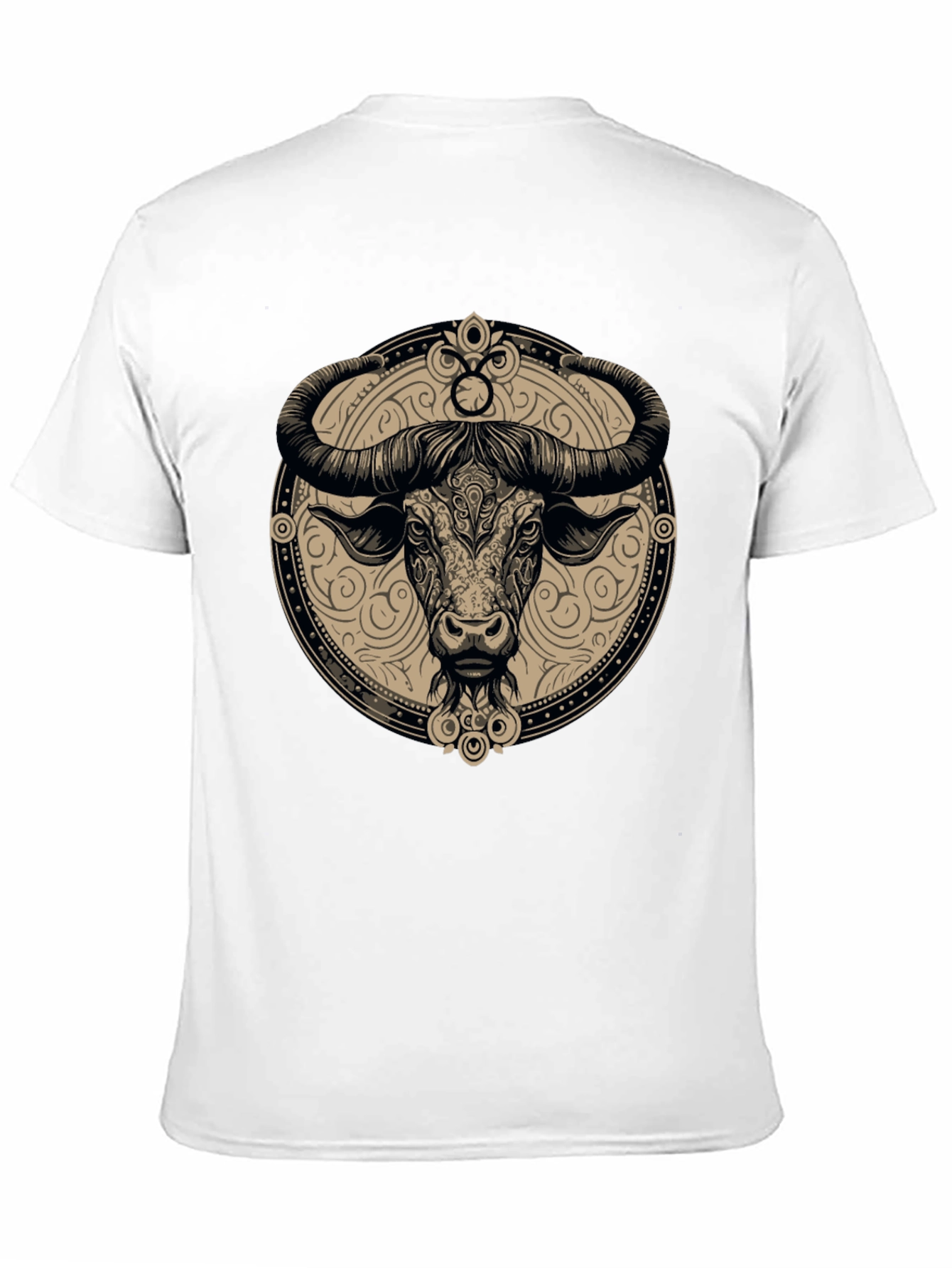 Taurus Zodiac Black T-Shirt